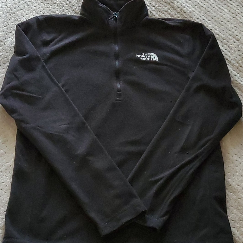 Mens Northface fleece half zip size XS